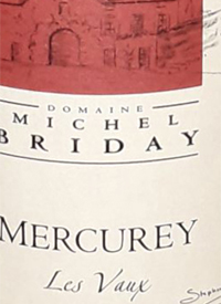 Domaine Michel Briday Mercurey Les Vauxtext