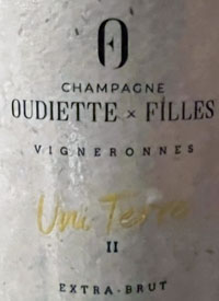 Champagne Oudiette x Filles Uni Terre II Extra Bruttext