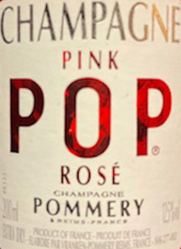 Champagne Pommery Pink POP Rosé Extra Drytext