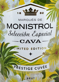 Marqués de Monistrol Seleccion Especial Cava Organic Brut  White Flower Bottletext