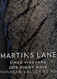 Martin's Lane Simes Vineyard Pinot Noirtext