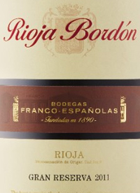 Rioja Bordón Gran Reserva Riojatext