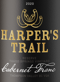 Harper's Trail Thadd Springs Vineyard Reserve Cabernet Franctext