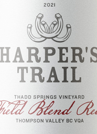 Harper's Trail Thadd Springs Vineyard Field Blend Redtext