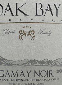 Oak Bay Vineyard Gebert Family Gamay Noirtext