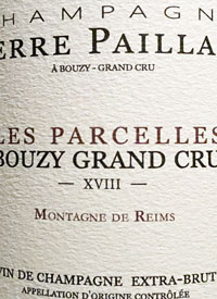 Champagne Pierre Paillard Les Parcelles Bouzy Grand Cru XVIII Extra Bruttext