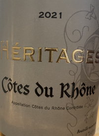 Héritages Côtes du Rhône Rosétext