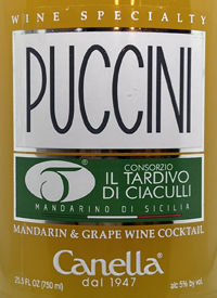 Canella Puccini Mandarin Cocktailtext
