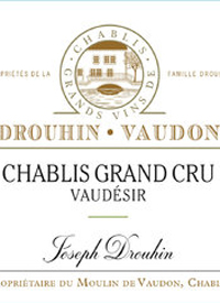Drouhin Vaudon Chablis Grand Cru Vaudésirtext