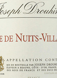 Joseph Drouhin Côte de Nuits Villagestext