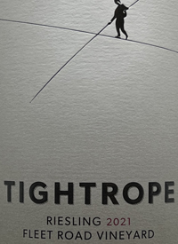 Tightrope Winery Riesling Fleet Road Vineyardtext