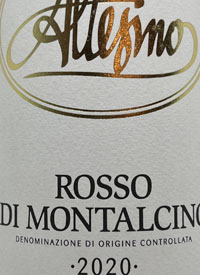 Altesino Rosso di Montalcinotext