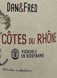Famille Coulon Dan and Fred Côtes du Rhône Vignoble en Biodynamietext