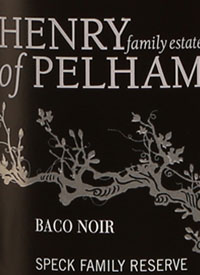 Henry of Pelham Speck Family Reserve Baco Noirtext