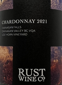 Rust Wine Co Lost Horn Vineyard Chardonnaytext