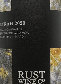 Rust Wine Co. Ferreira Vineyard Syrahtext