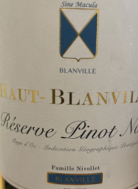 Haut-Blanville Réserve Pinot Noirtext