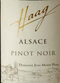 Domaine Jean-Marie Haag Pinot Noirtext