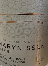 Marynissen Estates Pinot Noir Rosétext