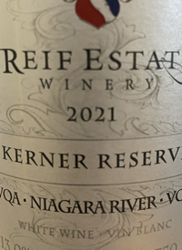 Reif Estate Kerner Reservetext