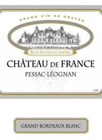 Château de France Grand Bordeaux Blanctext