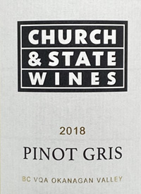 Church & State Wines Pinot Gristext