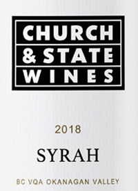 Church & State Wines Syrahtext