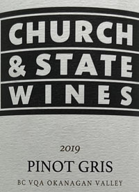 Church & State Wines Pinot Gristext