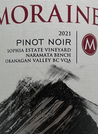 Moraine Pinot Noir Sophia Estatetext