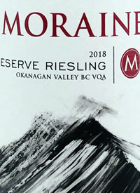 Moraine Reserve Rieslingtext