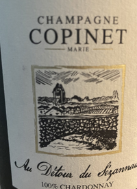 Champagne Marie Copinet Au Détour du Sézannaistext