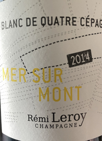 Champagne Rémi Leroy Blanc de Quatre Cépages Mer Sur Monttext