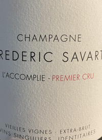 Champagne Frédéric Savart L'accomplie 1er Cru Vieilles Vignes Extra Bruttext