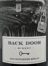 Back Door Winery Bootlegger Merlottext