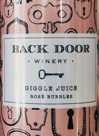 Back Door Winery Giggle Juice Rose Bubblestext