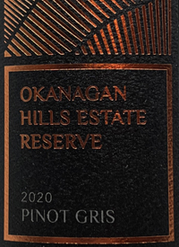 Okanagan Hills Estate Reserve Pinot Gristext