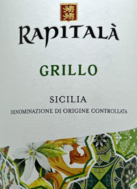 Rapitalà Grillo Organictext