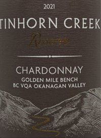 Tinhorn Creek Reserve Chardonnaytext