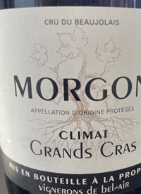 Vignerons de Bel Air Morgon Climat Grands Crastext
