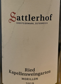 Sattlerhof Ried Kapellenweingarten Morillontext