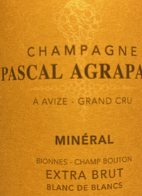 Champagne Pascal Agrapart Minéral Extra Brut Blanc de Blancs Grand Crutext