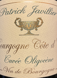 Patrick Javillier Cuvée Oligocènetext