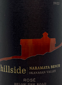 Hillside Rosé Below the Roadtext