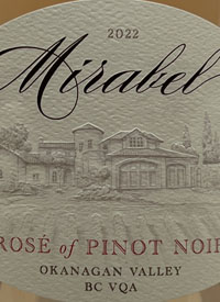 Mirabel Rosé of Pinot Noirtext