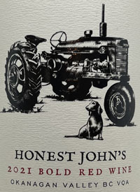 Road 13 Honest John's Bold Red Winetext