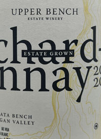 Upper Bench Chardonnay Estate Growntext