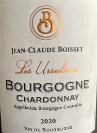 Jean-Claude Boisset Les Ursulines Bourgogne Chardonnaytext