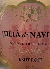 Julià and Navinès Brut Rosé Cavatext