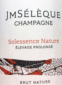 Champagne JM Sélèque Solessence Nature Élevage Prolongé Brut Naturetext