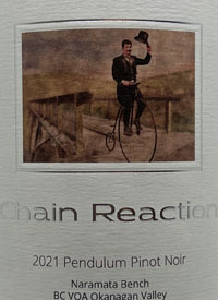 Chain Reaction Pendulum Pinot Noirtext